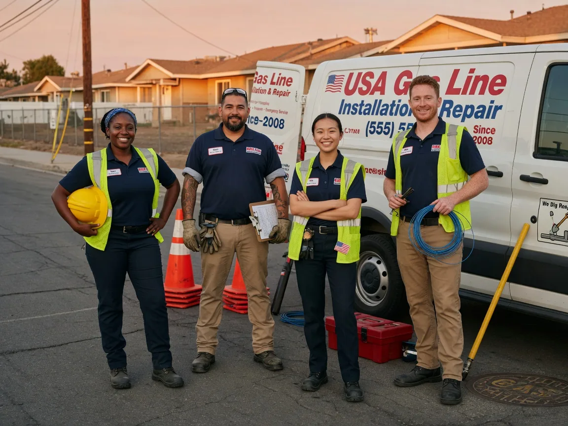 Gas Line Installation company in Maryneal, TX